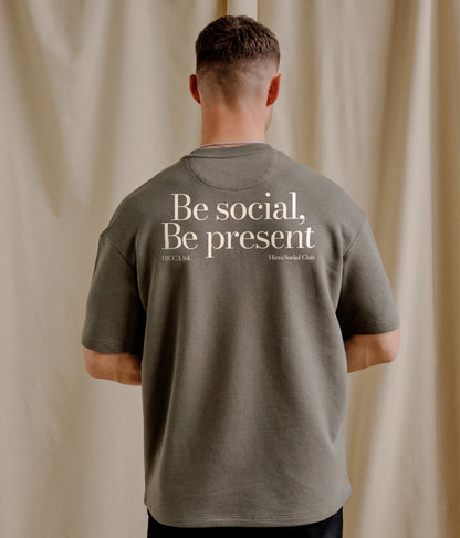 Be Social, Be Present Tee