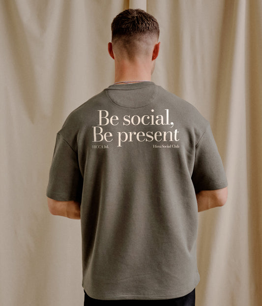 Be Social, Be Present Tee