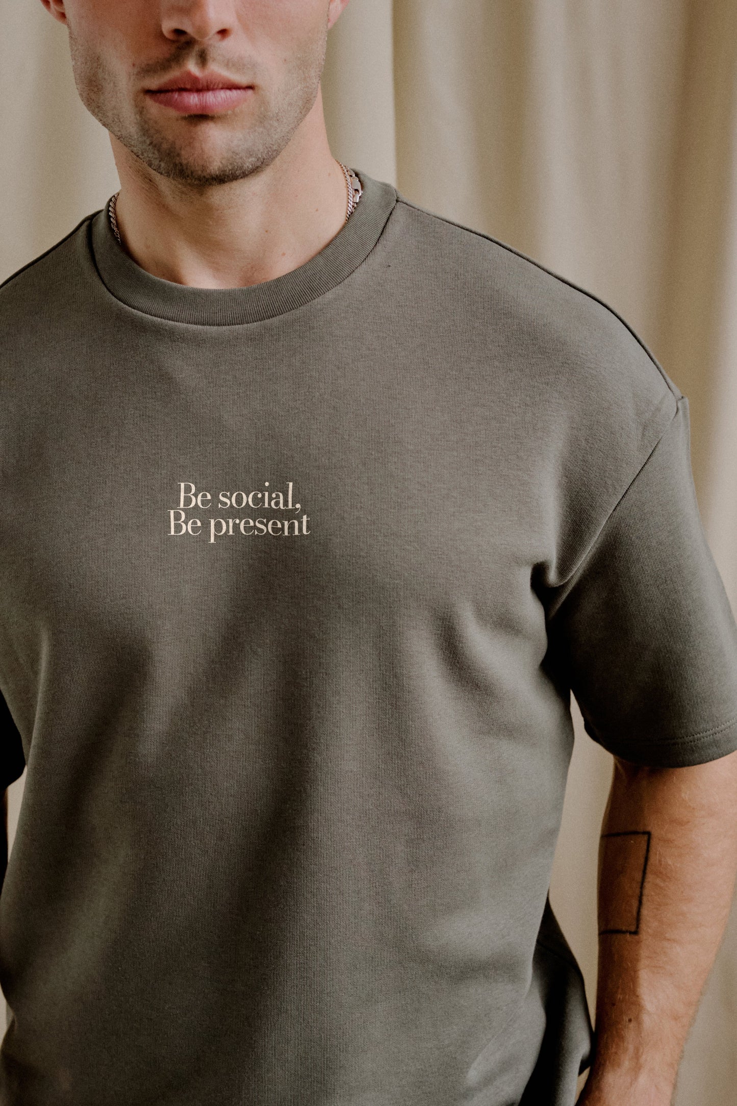 Be Social, Be Present Tee